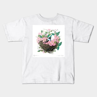 Asian Bird Splendor Kids T-Shirt